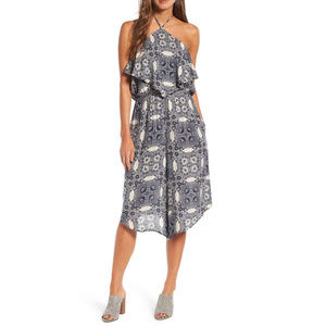 Mimi Chica Halter Capri Jumpsuit